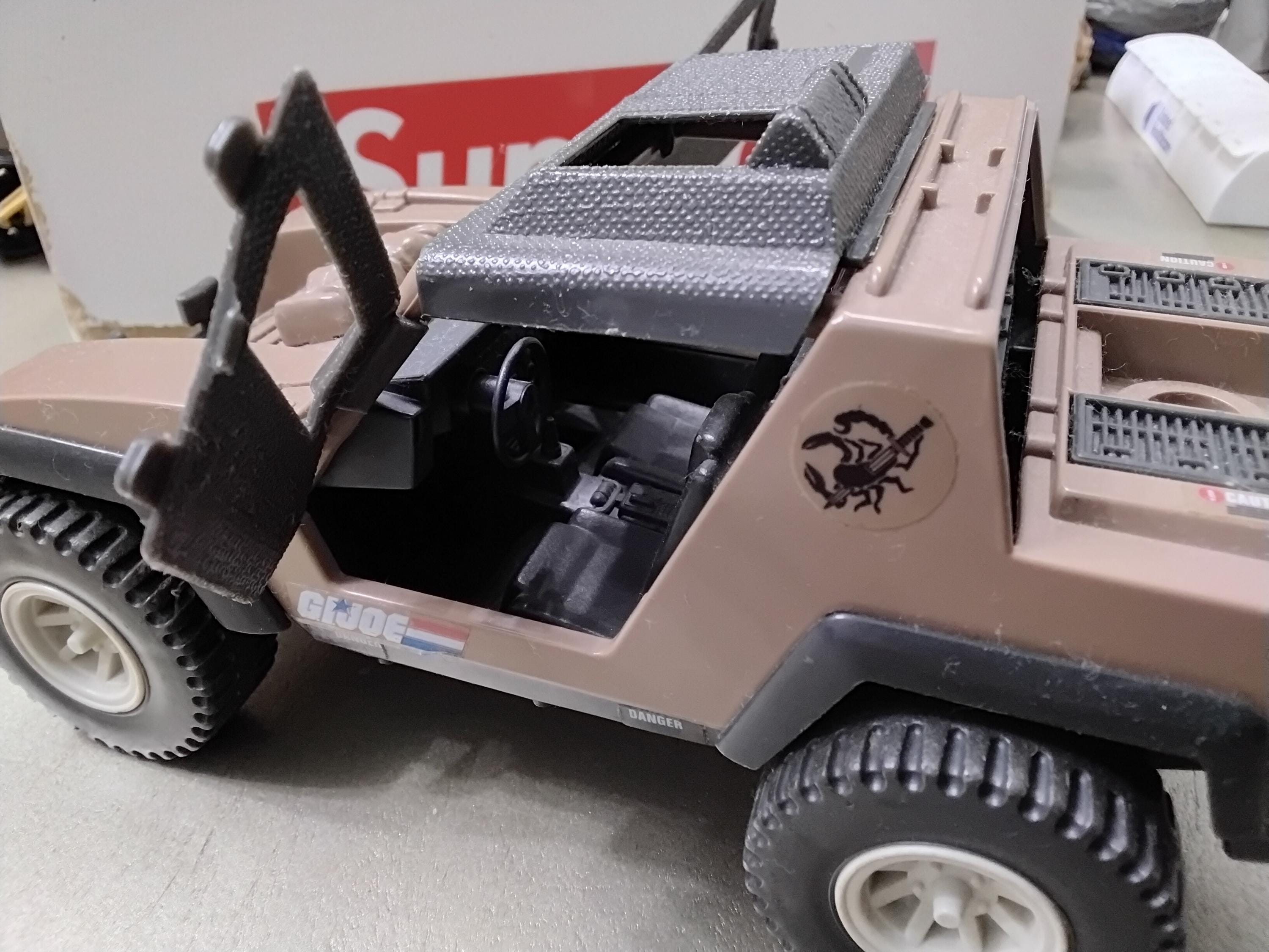 Vintage Gi Joe Jeep - Etsy