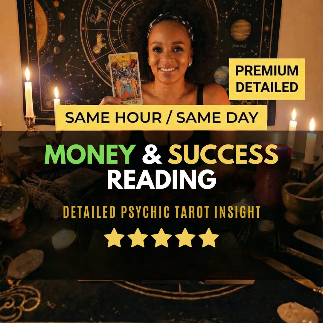 Same Hour Money & Success Reading | Detailed Psychic Tarot Insight ...