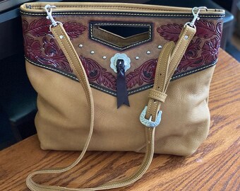 Supple Hand Bag with Shoulder Strap
