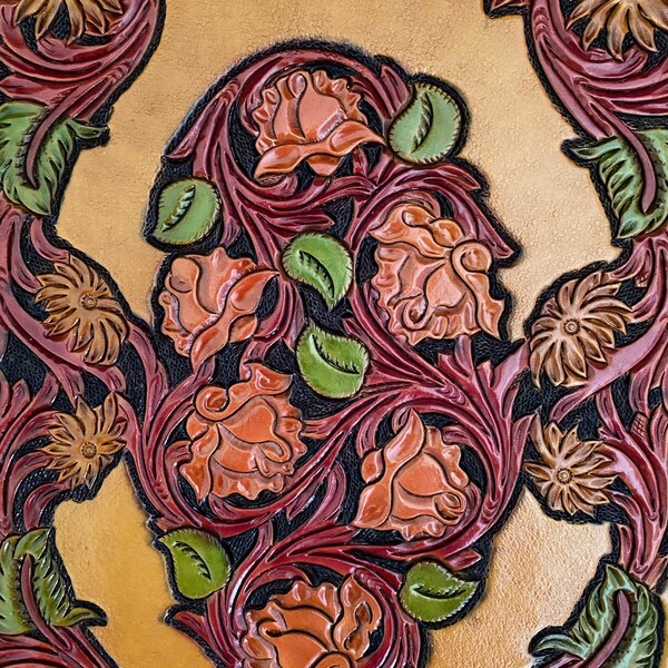 Leather Wall Hanging Etsy