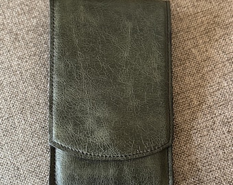 Jade Green Cellphone tote