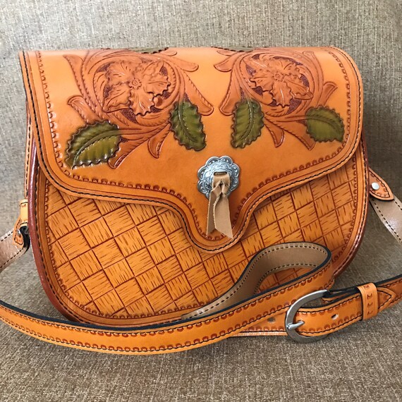 leather saddle bag purse