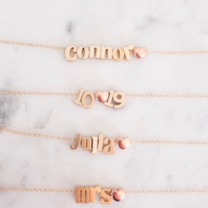 Personalized Gifts, Gold Name Necklace, Personalized Necklace, Gifts For Her, minimalist, dainty necklace, jewelry gifts for her