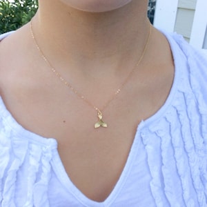 Mermaid Necklace, Dainty Necklace, Mermaid Tail Necklace, Dainty Gold Necklace, Mermaid Gifts, Mermaid Jewelry, Gifts for her, minimalist,
