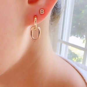 Minimalist Earrings, Gold Earrings, Hoops Earrings, Dangle Earrings, Chain Earrings, Statement Earrings, Gifts for mom, Everyday Earrings