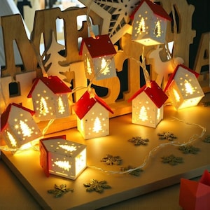 Christmas Hanging Fairy Light, Decorative Led Party Lights, Battery String Decorate Lightings, Plug In Night Lamps