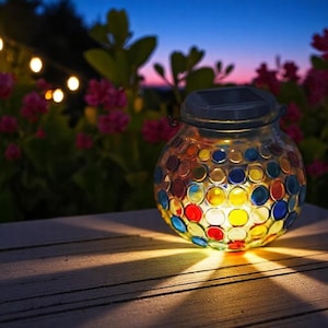 Outdoor Solar Powered Led Light, Outside Hanging Solar Lantern, Garden Exterior Porch Lamp, Landscape Fairy Night Lights