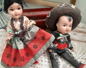 mini mexican dolls