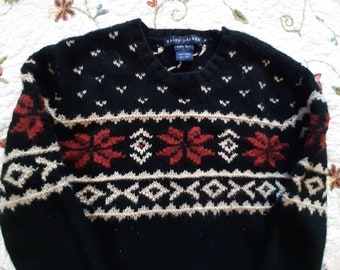 Christmas Sweater Ralph Lauren - Etsy