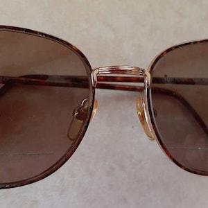Vintage tortoise shell bifocal sunglasses.