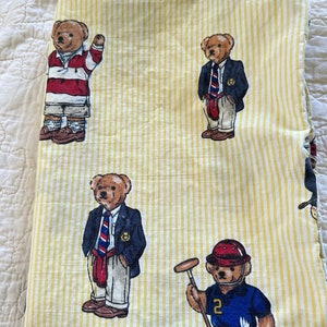 Ralph Lauren ポロベア　フィッテッドシート New 2024 Version Polo RL Female Polo Bear Sheet Set In Pink Oxford