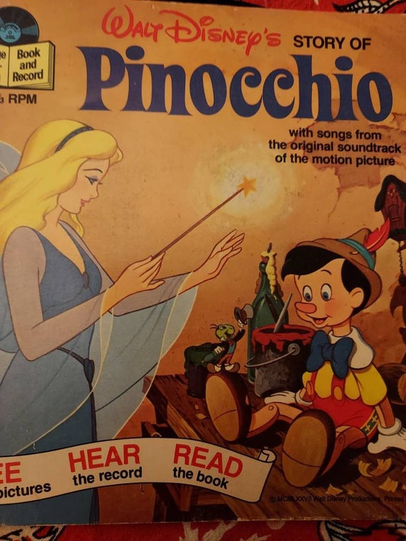 Lot of Vintage Pinocchio book and Pinocchio child… - image 8