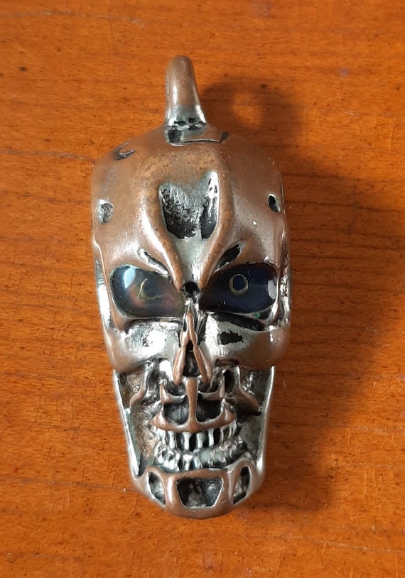 Classic Vampire Skull Skeleton Key Necklace | The Alley