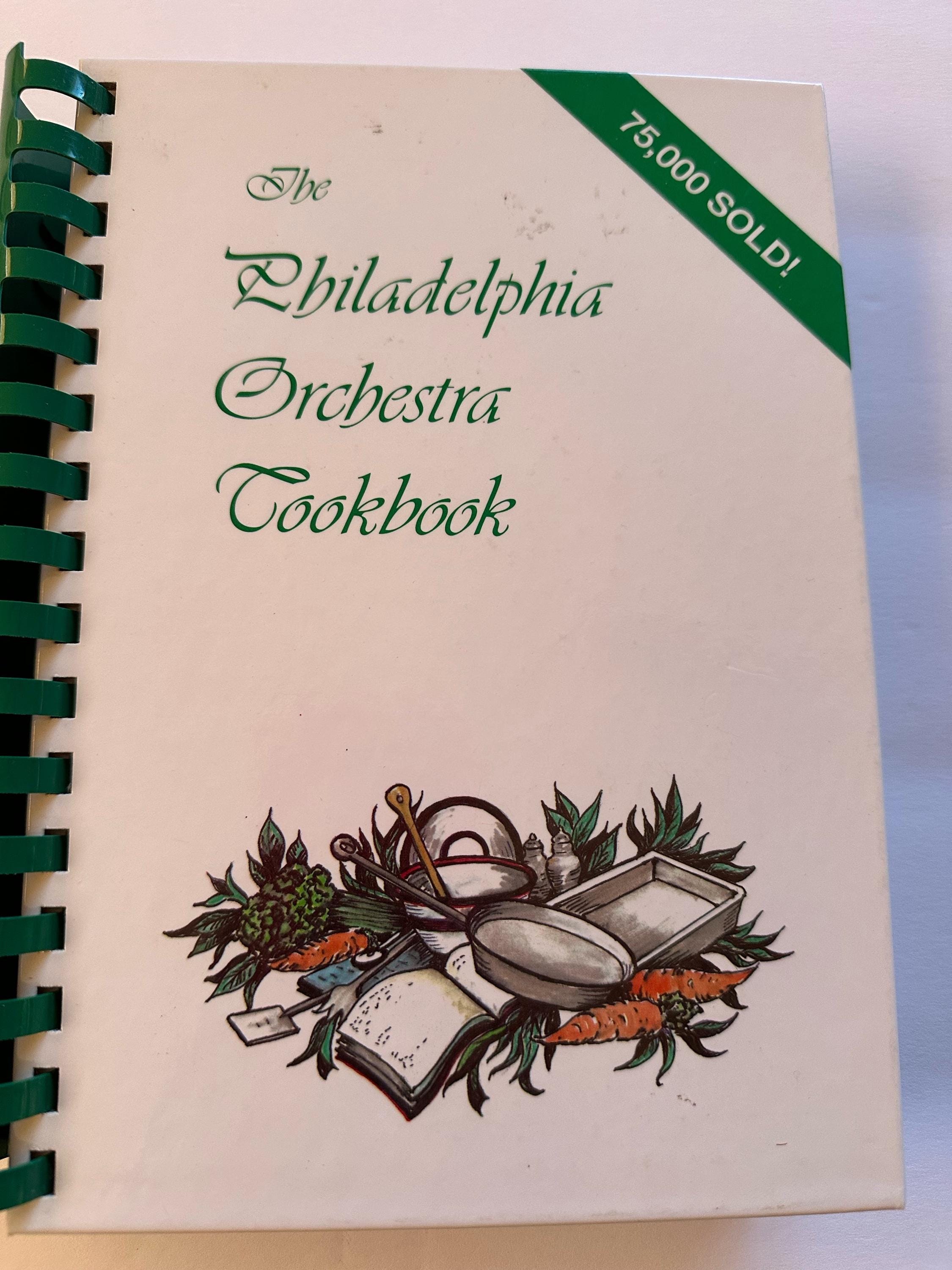 Vintage Philadelphia orchestra cookbook