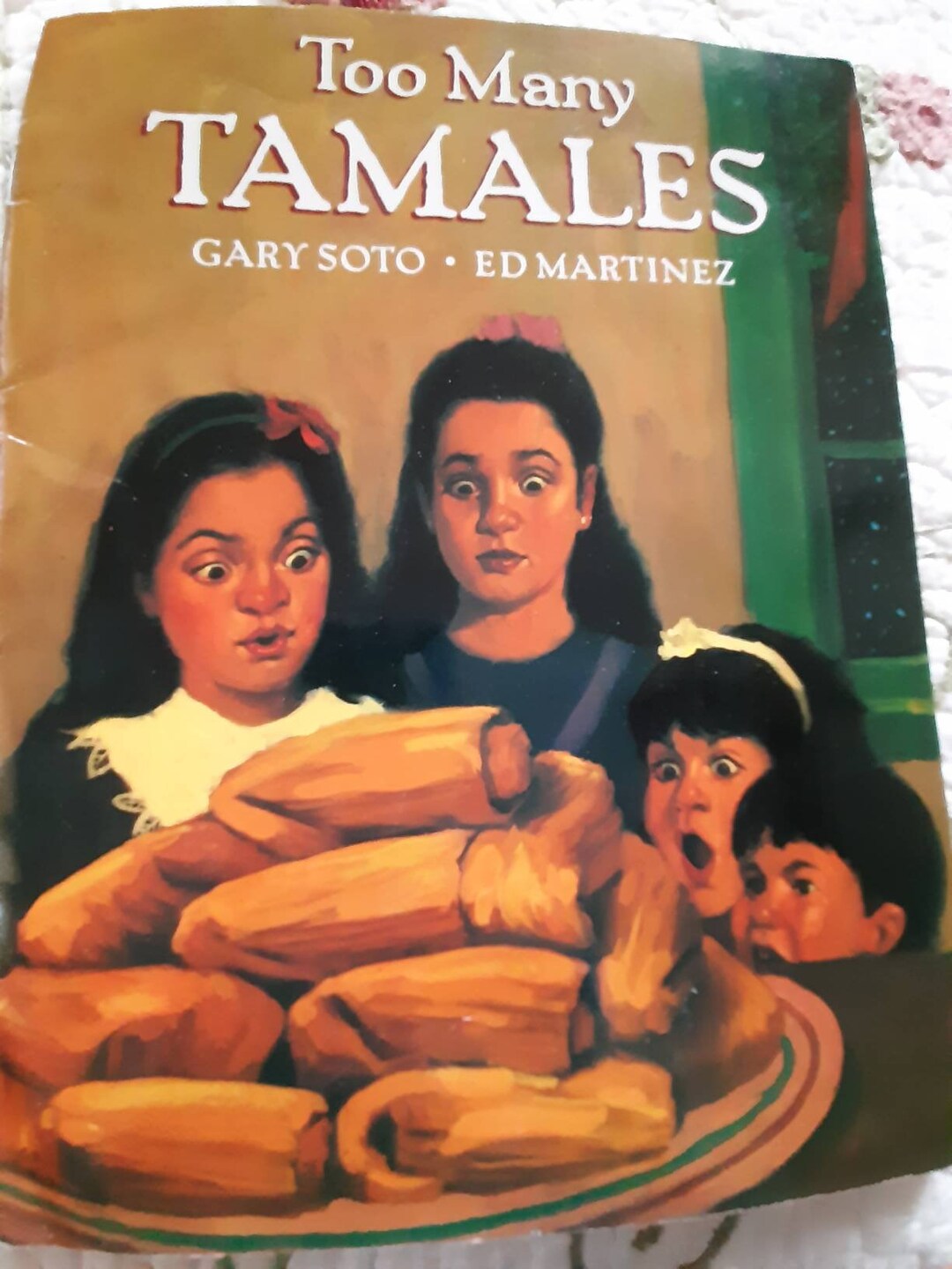 Vintage Book Too Many Tamales/gary Soto 1993 Edition Etsy