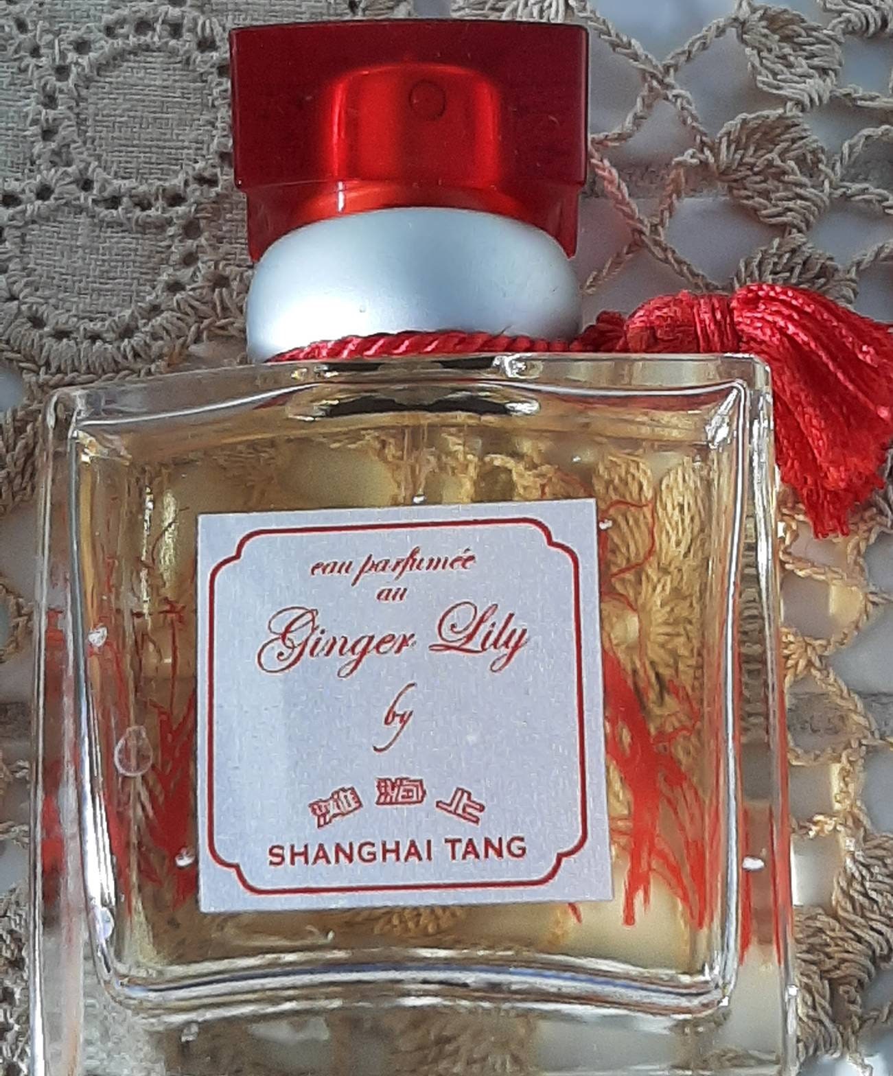 Vintage Shanghai Tang Ginger Lily Spray Perfume Made in France
