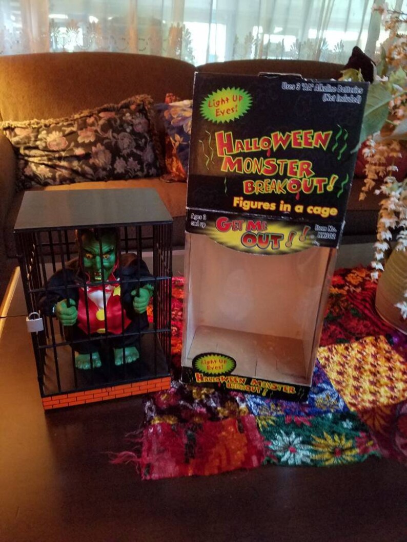 monster in a cage toy