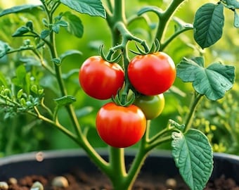 50 Large Cherry Tomato Seeds Heirloom Non-GMO Vegetable Sweet Garden