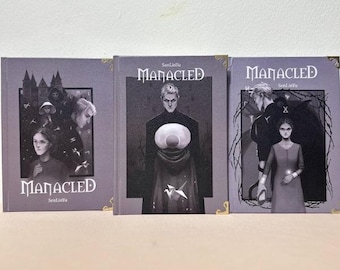 Gefesseltes Romanbuch, Fächer-Hardcover-Buch, Blendendes Buch, magischer Roman, Geschenk für sie, limitierte Sammlerausgabe, Senlinyu-Fanfic-Buch