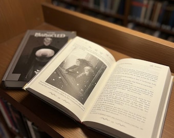 Novela encadenada, Libro de tapa dura para fans, Libro cegador, Novela mágica, Regalo para ella, Edición limitada de coleccionista