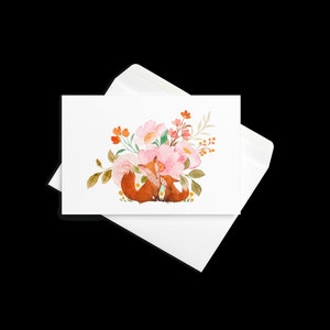 Petals and Paw Prints Greeting Card