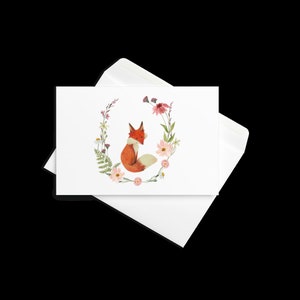 Cartão de felicitações de flores de inocência