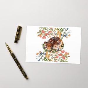 Blossom&#39;s Embrace Greeting Card (blank)