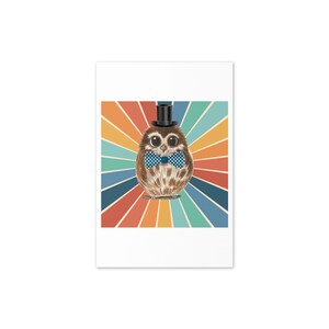 Carte de vœux Whoo's Got Style (vierge)