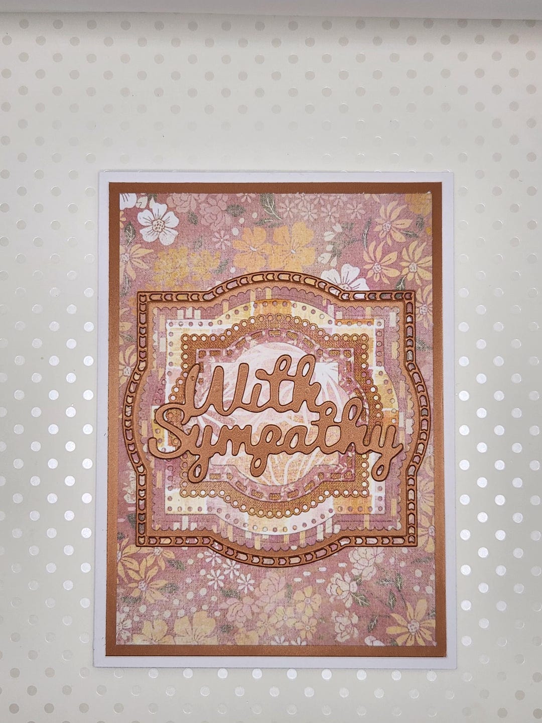 Handmade Sympathy Card * Condolence Card * Thinking of You - Etsy