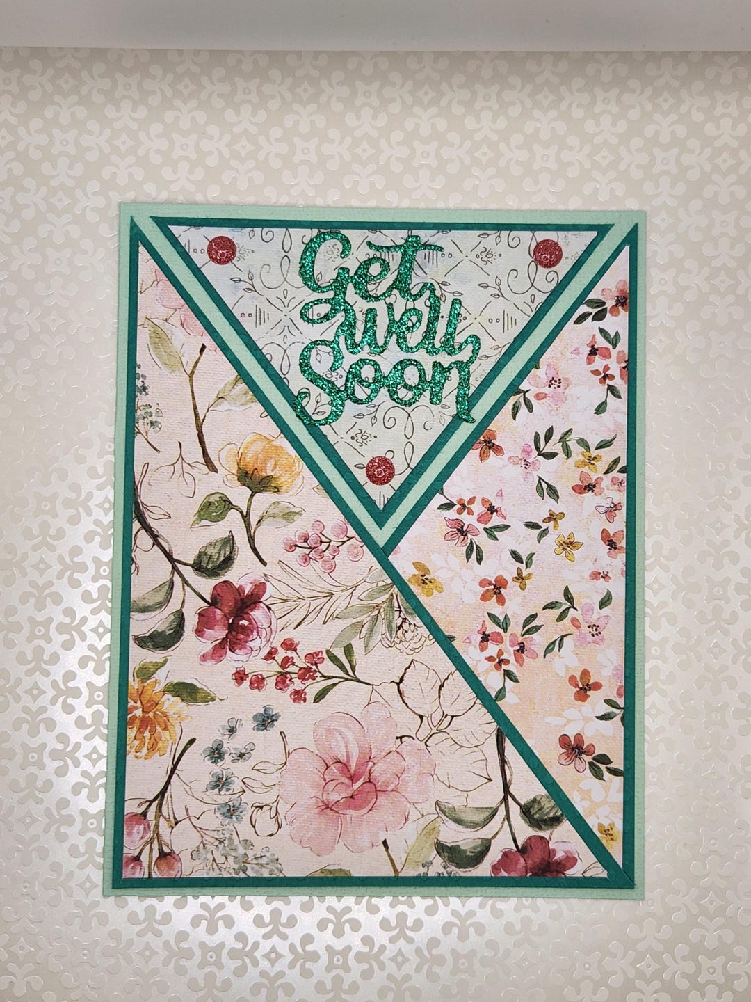 Handmade Get Well Soon Card - Etsy