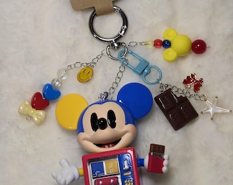 Vending Machine Mickey Bag Charm | Custom Keychain