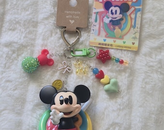 Lollipop Mickey Bag Charm/ Keychain