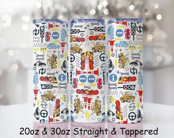 Lightning McQueen Tumbler Wrap: 20oz Sublimation Design (Digital Download)