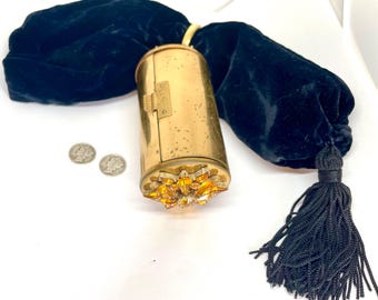 1950 Wadsworth Pandora Minaudiere: Glamouröse Abendtasche im Stil der Marilyn-Monroe-Ära