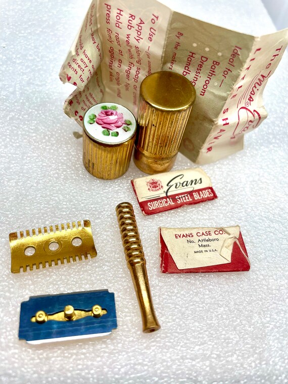 1930 UNUSED Miss Evans Little Shaver Guilloche pi… - image 4