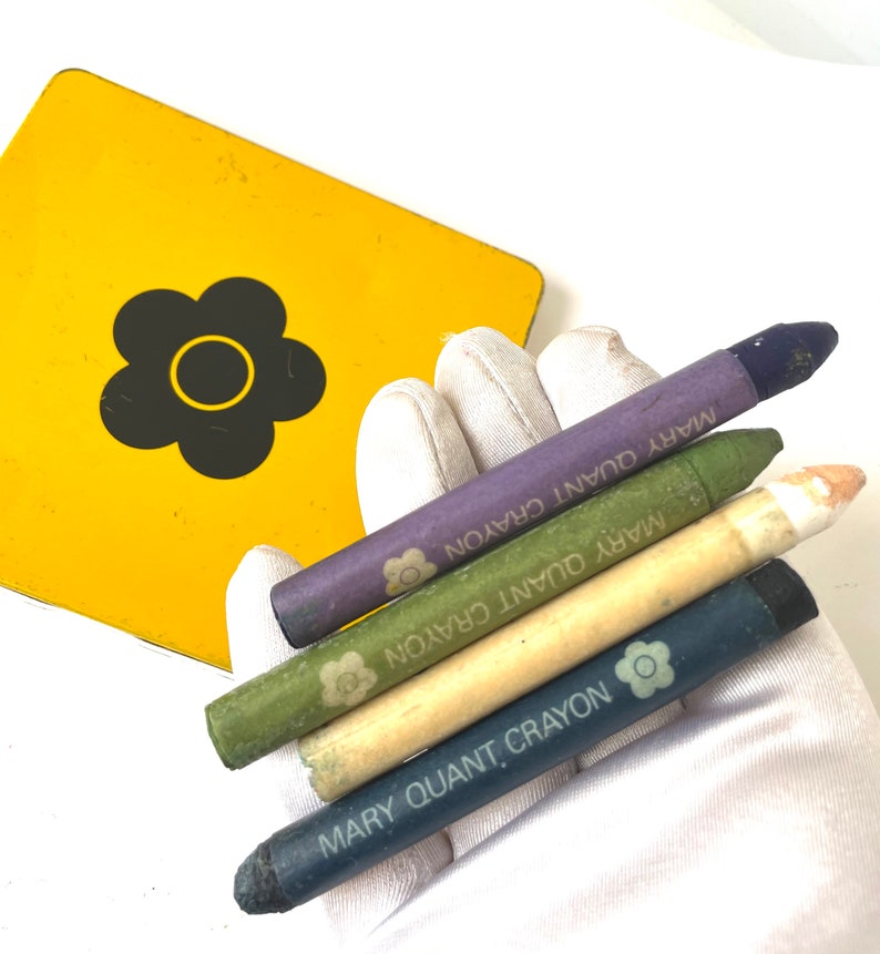 Mary Quant Makeup Crayons Body Tattoo 1960 Twiggy Mod Designer Etsy