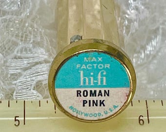Roman Pink Lippenstift von Max Factor – Sammlerstück von Audrey Hepburn!