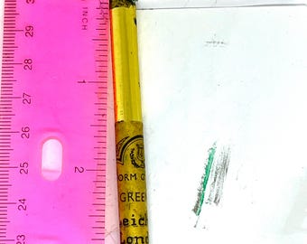 Leichner Grüner Lidschattenstift Vintage Marilyn Monroe Sammlerstück Selten
