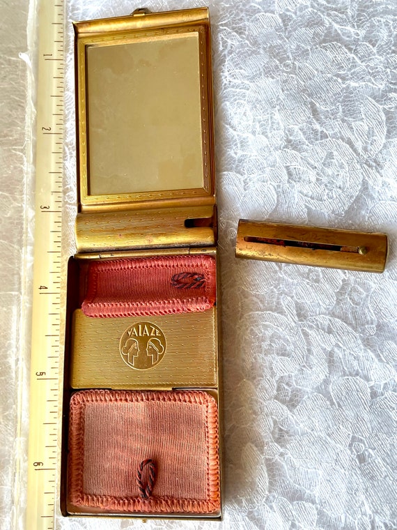 Rare 1920 Compact Valaze Helena Rubinstein Art Dec