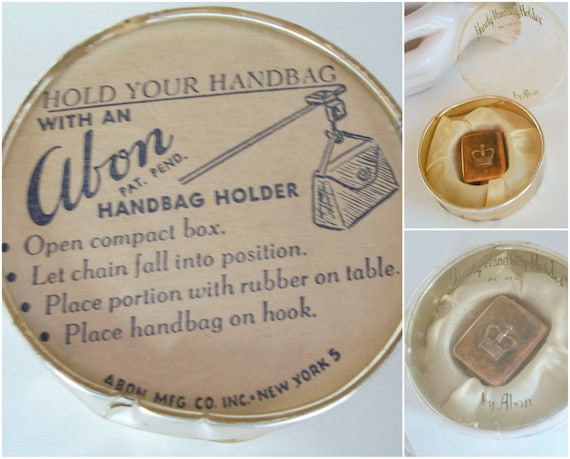 Purse Holder Hanger Tabletop Antique Advertising … - image 4