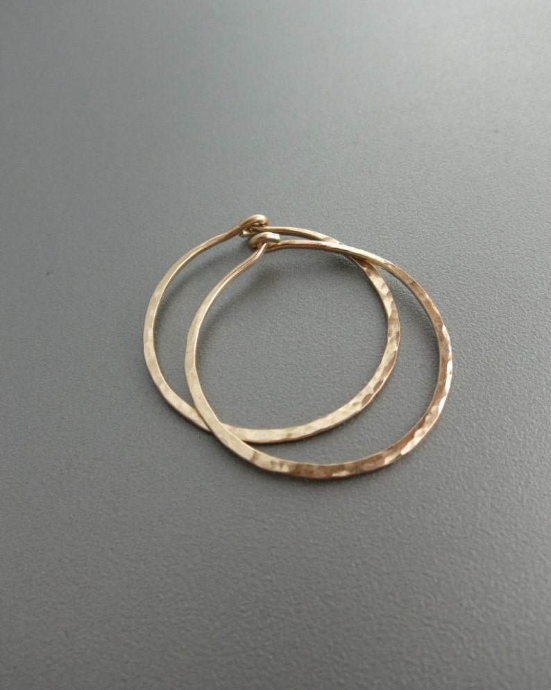 one gram gold hoop earrings