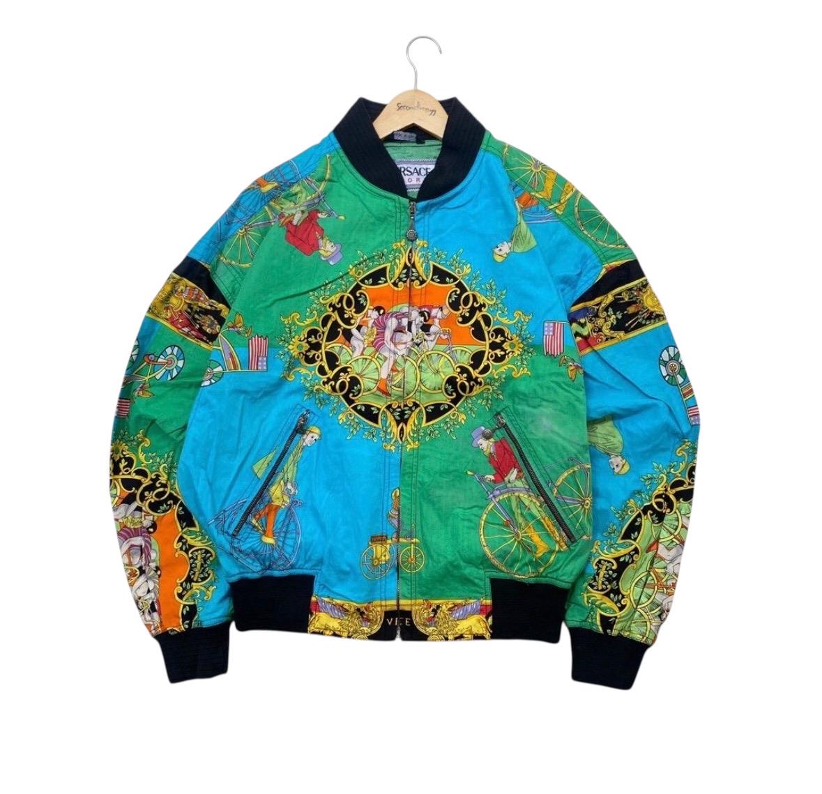 80s 90s vintage 古着 versace jacket green 90s Versace Jacket - Etsy Canada