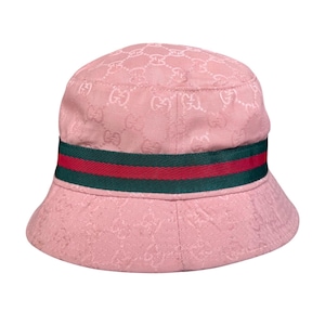 GUCCI グッチ　バケットハット　ヴィンテージ　Vintage GUCCI 累積売上第1位【GUCCI☆グッチ】バケットハット (GUCCI/ハット