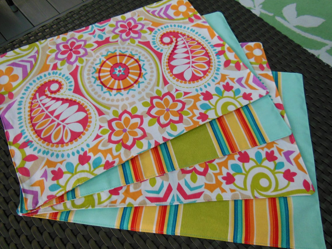 Custom Placemats Customize Your Own Pillowscape Reversible Etsy