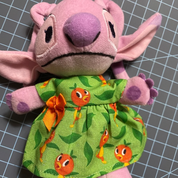 Cutie Orange Bird Baby Doll Vestido se adapta a nuimos