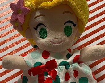 Holiday dots Baby Doll Dress fits nuimos