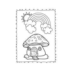 Libro para colorear de primavera para niños, libro de actividades de primavera imprimible, páginas para colorear de animales y flores, descarga digital - PDF PNG imagen 7