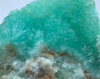 91 gm Rare Green Bubble Aragonite Crystal Cluster | Aragonite Specimen | Raw Healing Mineral  Collector’s Crystal Display