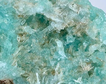96 gm Star shape Aragonite Crystal Cluster Specimen Crystal from Afghanistan