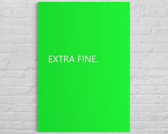Impresión artística A6 - Extrafina - Verde